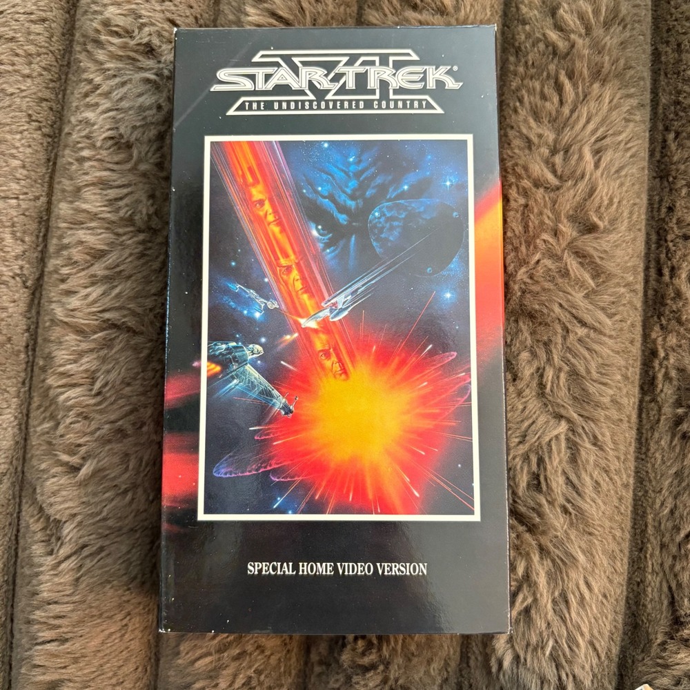 Star Trek VI: The Undiscovered Country VHS Tape‎ Special Home Video